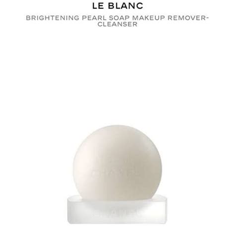 chanel le blanc pearl soap review